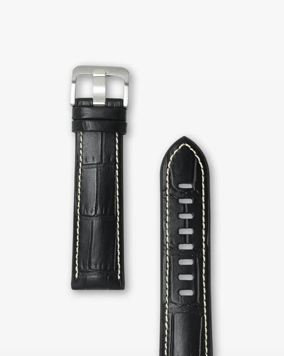 Actual product image Strap Studio Serafil Prime (45 mm, Leather, Galaxy Watch 3)