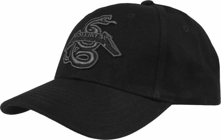 Actual product image Metallica Black Album Snake Baseball Cap (One size)