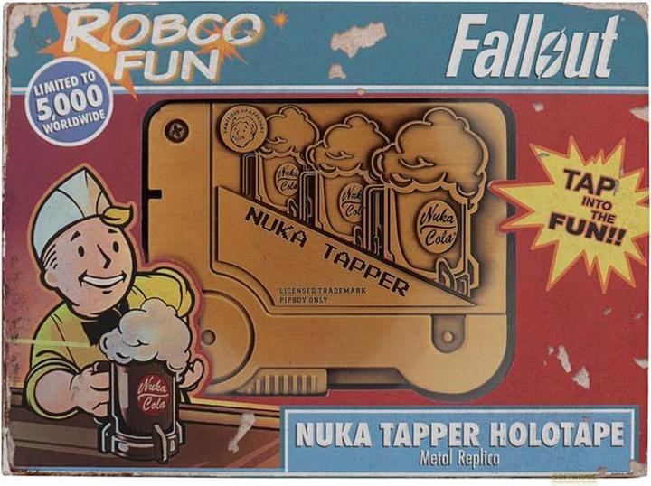 Actual product image Fanattik Fallout Replica Nuka Tapper Holotape