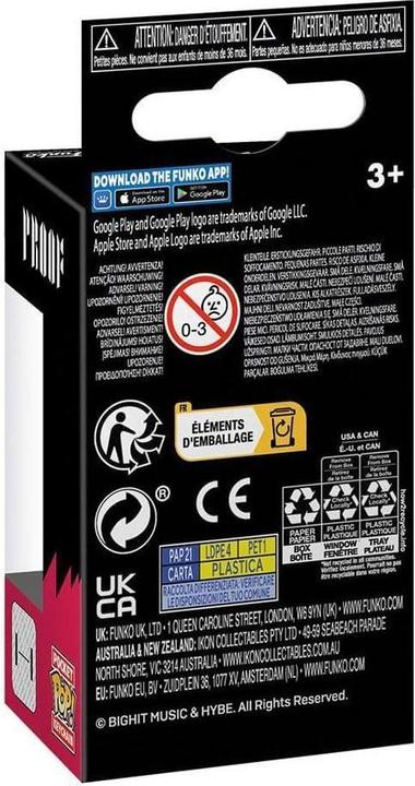 Image du produit Funko BTS POP! porte-clés vinyle 4 cm V Display (12)