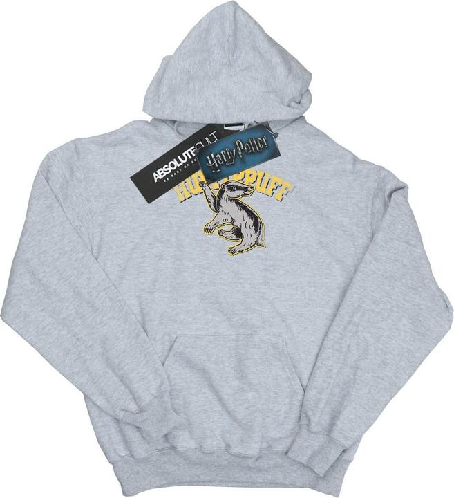 Hufflepuff Sport Emblem Kapuzenpullover Mädchen