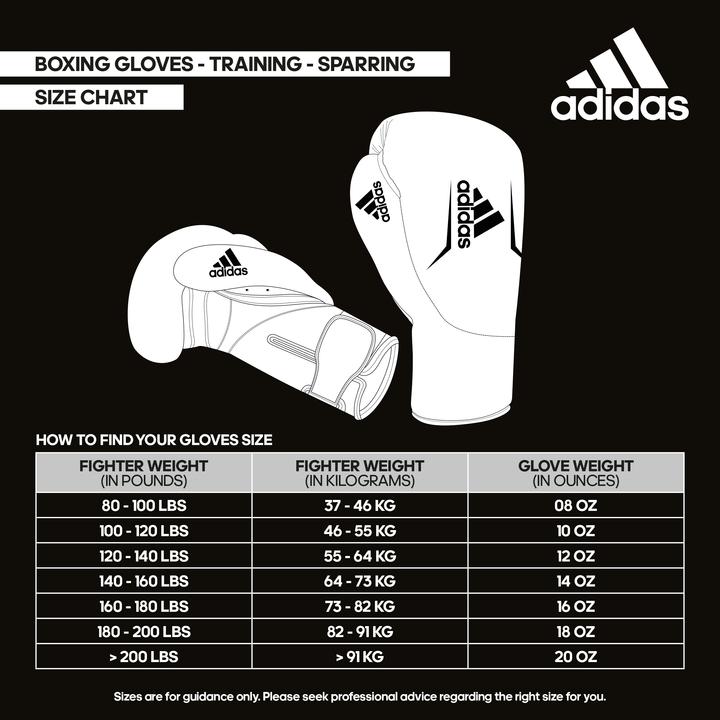 Image du produit adidas Hybrid 80 Boxhandschuhe (16 OZ, Taille unique)