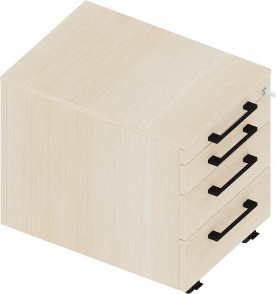 Palmberg Roll container drawers ORGA PLUS acacia