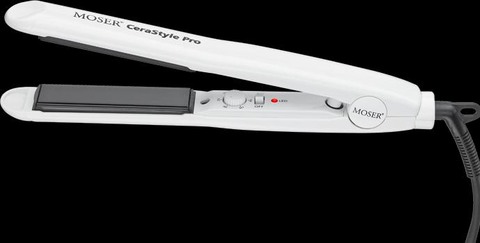 Actual product image Moser Professional hair straightener CeraStyle Pro 4417 (white) (Straightening iron)