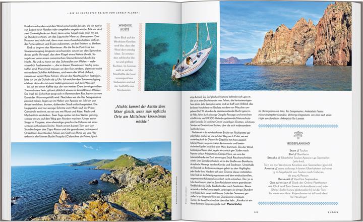 Actual product image Bildband Die 50 schönsten Reisen von (German, Lonely Planet Publisher, 2024)