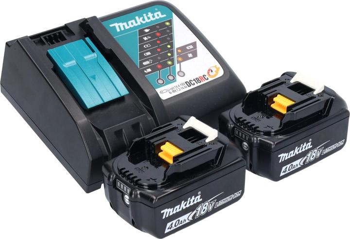 Actual product image Makita DKT 360 RM2 cordless kettle 36 V ( 2x 18 V ) 0.8 L + 2x rechargeable battery 4.0 Ah + charger (0.80 l)