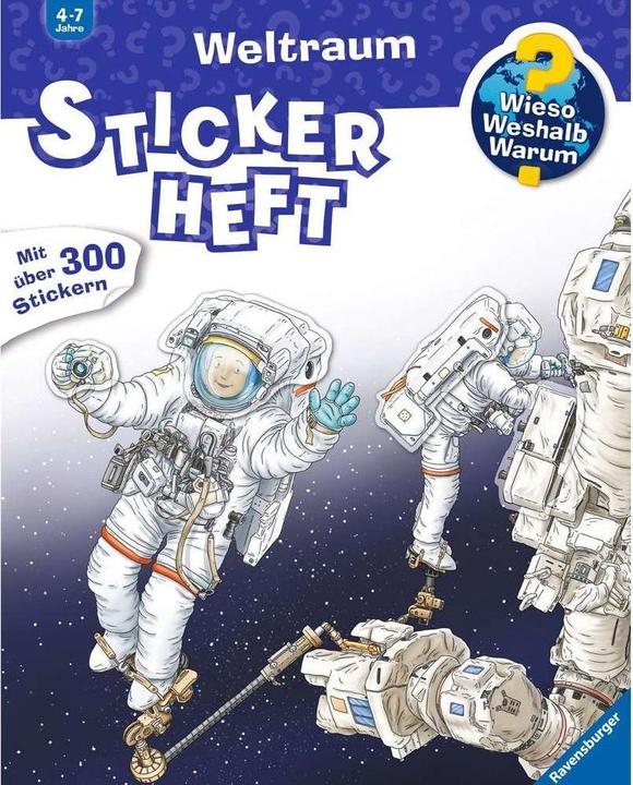 Produktbild Ravensburger Wieso? Weshalb? Warum? Stickerheft: Weltraum