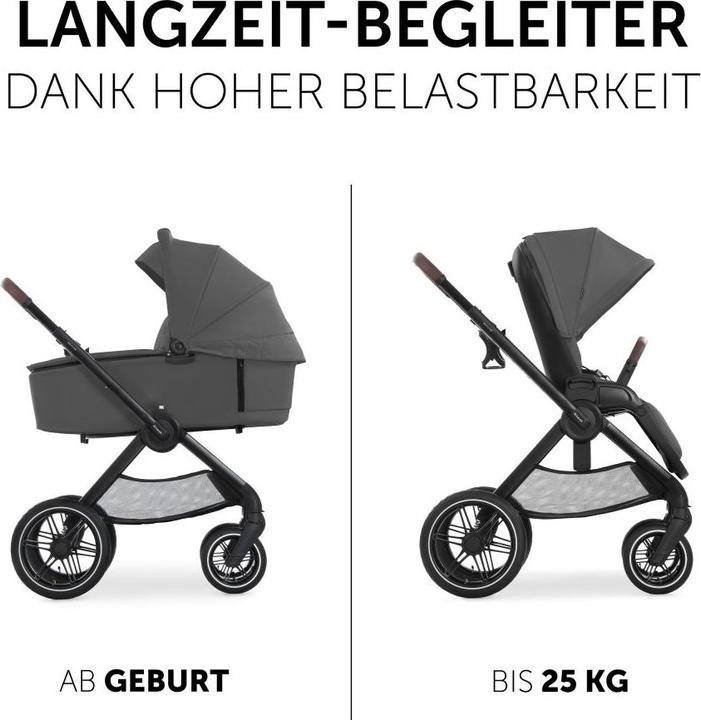 Produktbild Hauck 4in1 Kinderwagen-Set Walk N Care Air Trio Kinderwagen 3 in 1