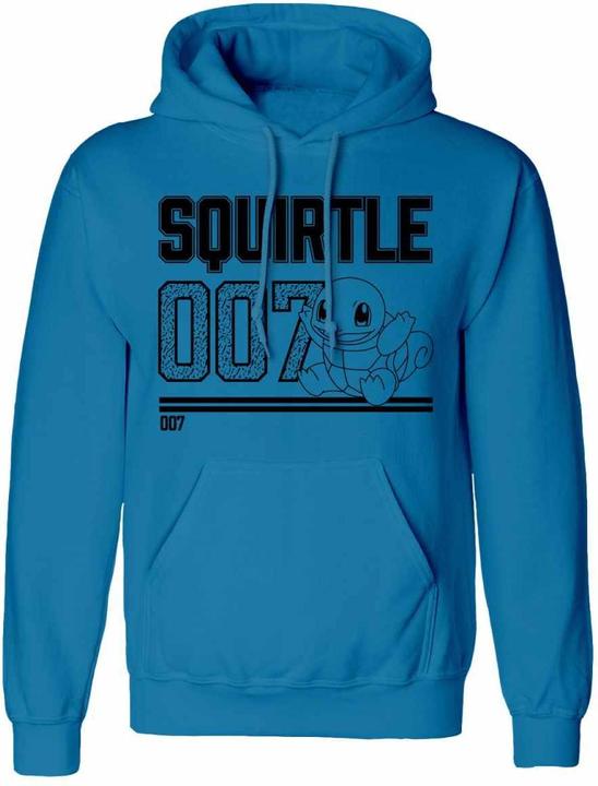 Immagine prodotto Pokémon Felpa con Cappuccio Squirtle Disegno a Tratto Adulto Unisex (M)