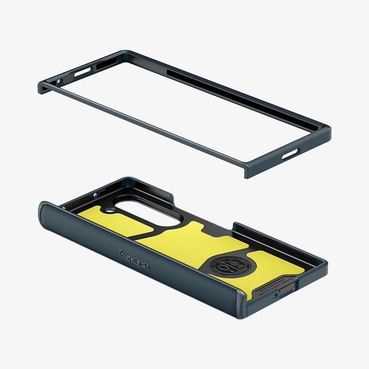 Actual product image Spigen Slim Armor Pro Galaxy Z Fold 6 Case Metal Slate (Samsung Galaxy Z Fold6)