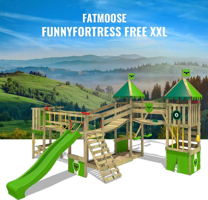 Actual product image Fatmoose FunnyFortress Free XXL