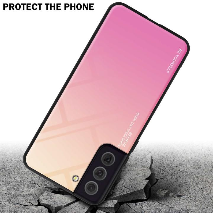 Actual product image Cadorabo TPU 2 colors glass envelope (Samsung Galaxy S22+)