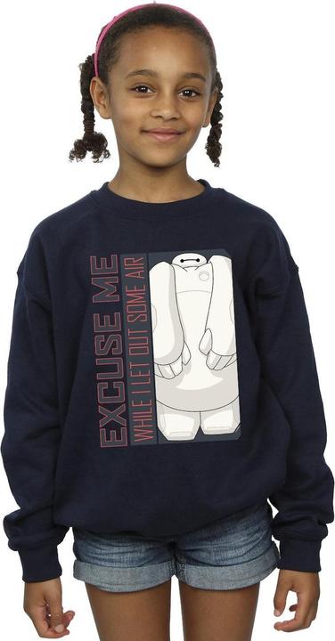 Immagine prodotto Disney Big Hero 6 Baymax Excuse Me Some Air Felpa Ragazze (104)