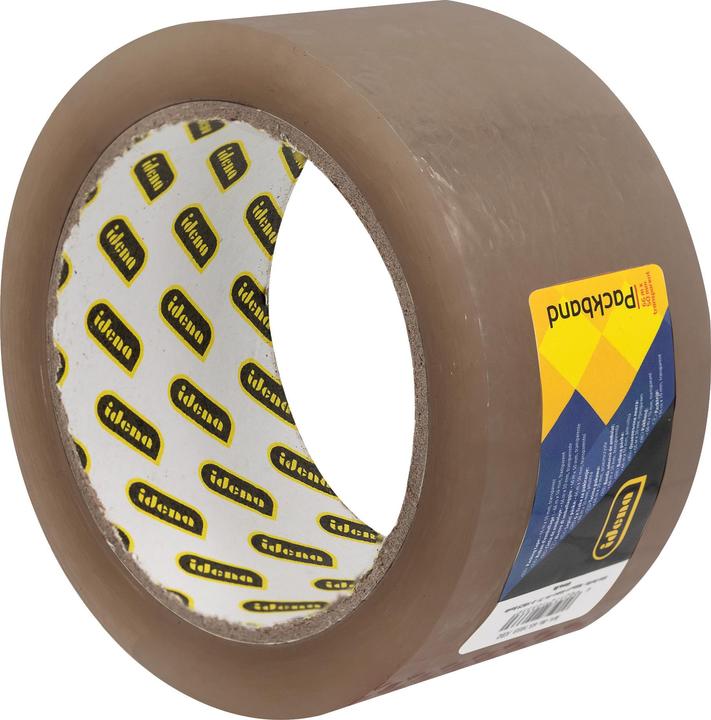 Image du produit Idena Packband geräuscharm braun 5cmx66m (50 mm)