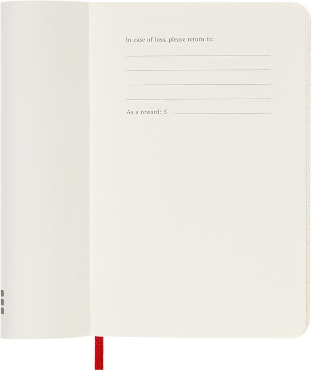 Productafbeelding Moleskine 18 maanden weekkalender 2024/2025, pocket/A6, 1 week = 1 pagina, rechts gelinieerd (A6, Pocket, Engels)