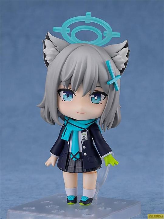 Actual product image Max Factory Blue Archive Nendoroid Action Figure Shiroko Sunaookami 10 cm