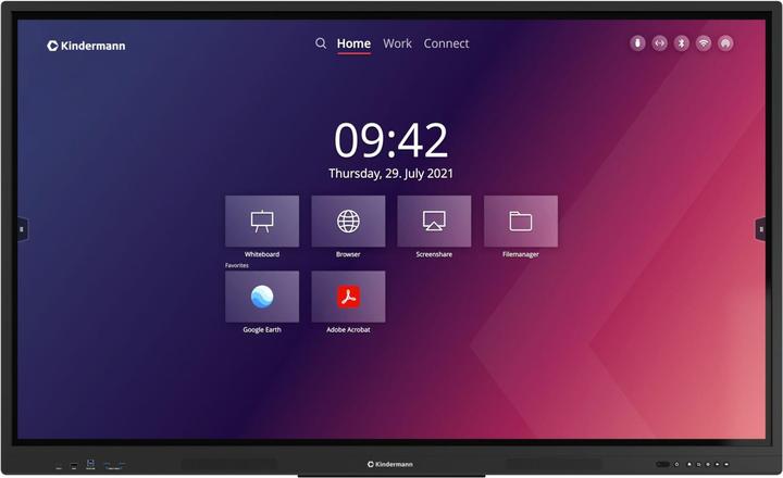 TD-1165² Interaktiver Flachbildschirm 165,1 cm (65"") WLAN 350 cd/m² 4K Ultra HD Schwarz Touchscreen (3840 x 2160 Pixel, 65")