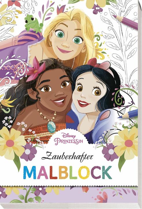 Actual product image Panini Disney Princess Magic Colouring Pad