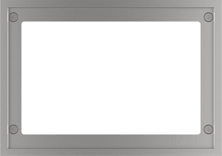 Actual product image TECE WC cover frame metal glossy chrome, for WC installation frame