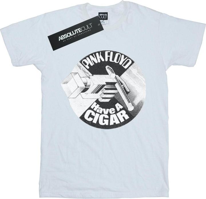 Actual product image Pink Floyd Womens/Ladies Have A Cigar Cotton Boyfriend T-Shirt (3XL)