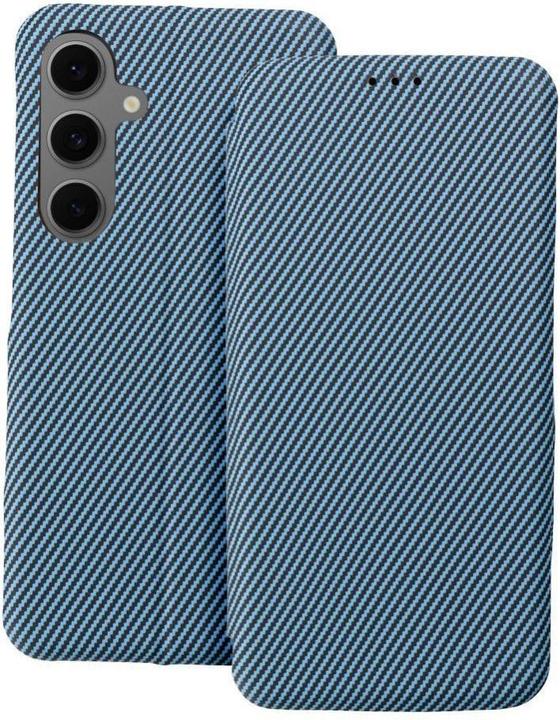 Actual product image OEM Back panel cover FOLIO Side Magnet book case for XIAOMI REDMI 14c blue (Xiaomi Redmi 14C)