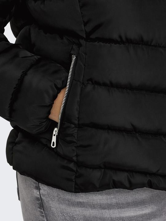 Produktbild Only Kapuze mit Kunstfell-Futter Jacke Steppjacke (L)