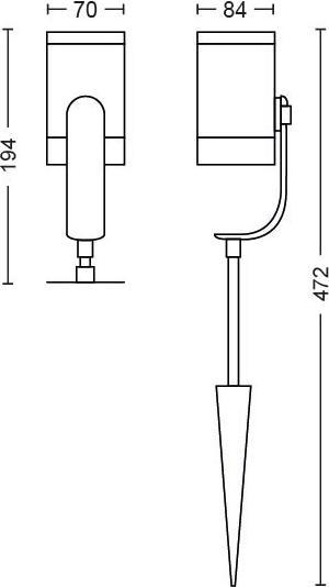 Actual product image Philips Hue Lily Basic Set (DE Plug) (640 lm, IP65)