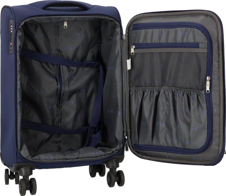 Actual product image D&N Travel Line 9504 4 wheels cabin trolley S 55 cm (35 l, Hand luggage (up to 50 litres))