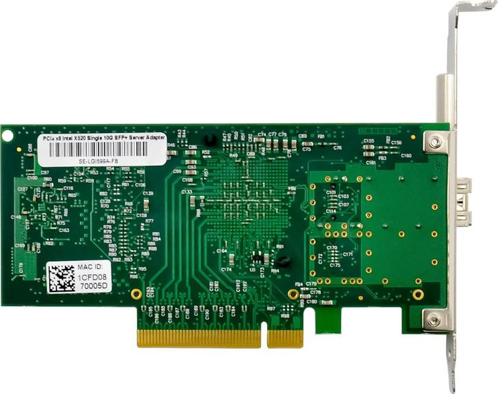 Valeurs nutritives et ingrédients InLine Carte réseau 10 Gigabit, 1x SFP+, PCIe x8, avec slot low profile (PCIe)