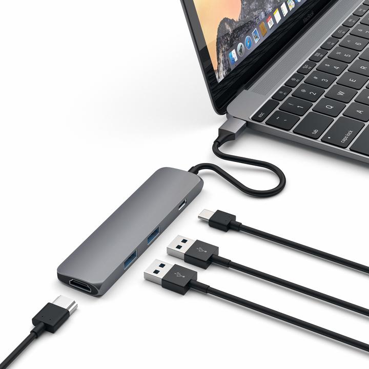 Produktbild Satechi St-Cmam (USB-C, 4 Ports)