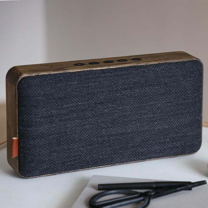 Actual product image SackIT Move Wood - Bluetooth Højtaler - Smoaked Oak