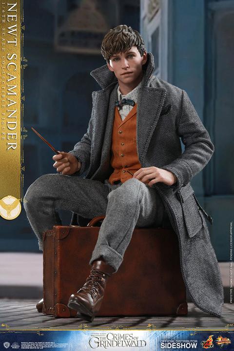 Actual product image Hot Toys Fantastic Beasts 2 "Newt Scamander" 1/6 Scale Figure