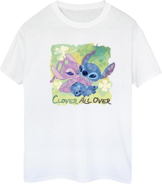 Produktbild Disney Lilo And Stitch St Patrick's Day Clover TShirt (XXL)