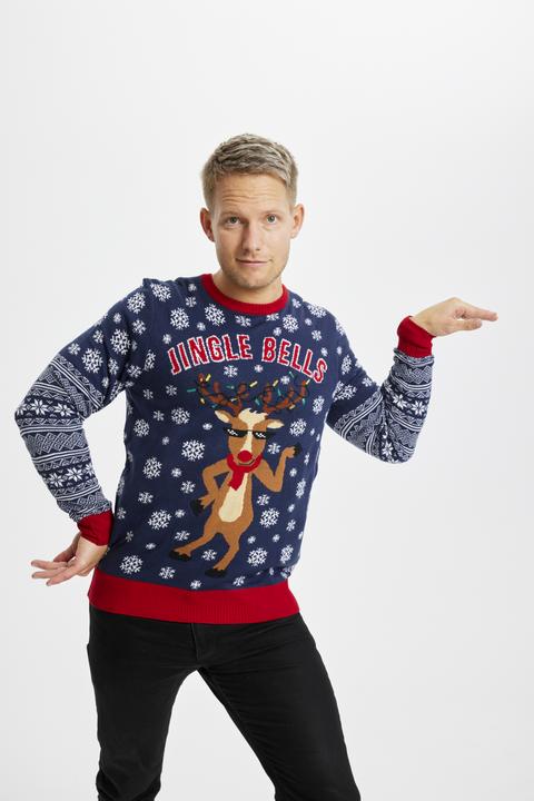 Produktbild Christmas Sweats Jingle Bells LED Sweater (M)