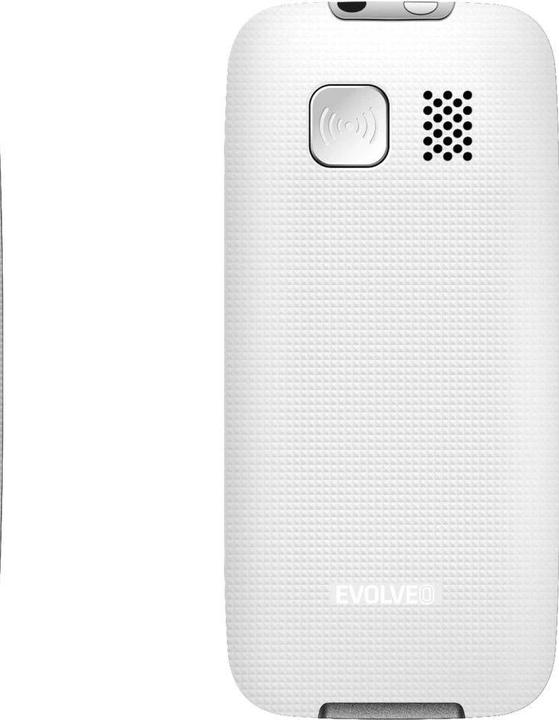 Actual product image Evolveo EasyPhone, mobilní telefon pro seniory s nabíjecím stojánkem, bílá (2G)
