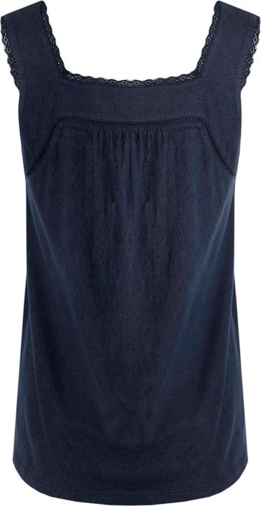 Actual product image Weird Fish Womens/Ladies Chelle Organic Cotton Square Neck Vest Top (40 D)