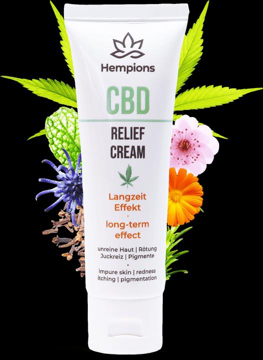 Hempions CBD Relief Creme (Körpercreme, 50 ml)