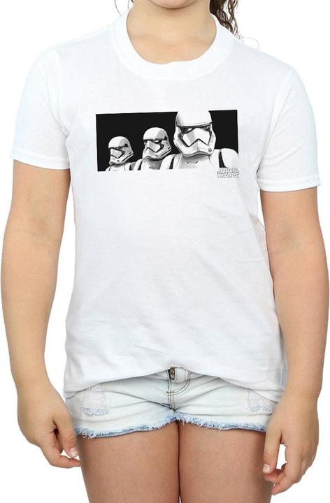 Actual product image Star Wars Girls The Rise Of Skywalker Troopers Band Cotton T-Shirt (128)