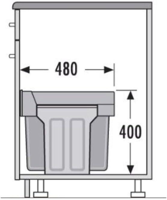 Produktbild Hailo Tandem 3666101 (30 l)
