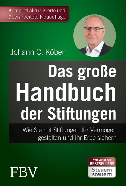 Actual product image Das grosse Handbuch der Stiftungen (German, Johann C. Köber, 2022)