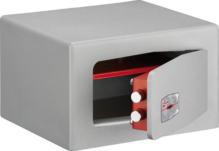 Image du produit Thirard Coffre-fort à poser bran, fermeture par clé, 2 pênes, 18l - (18 l)