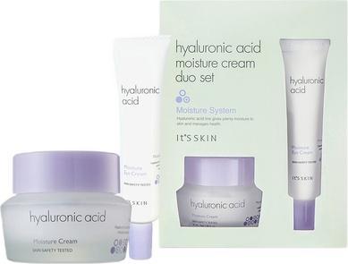 Skin Gin Its Skinset Hyaluronic Acid Moisture Face Cream 50ml und Eye Cream 25ml