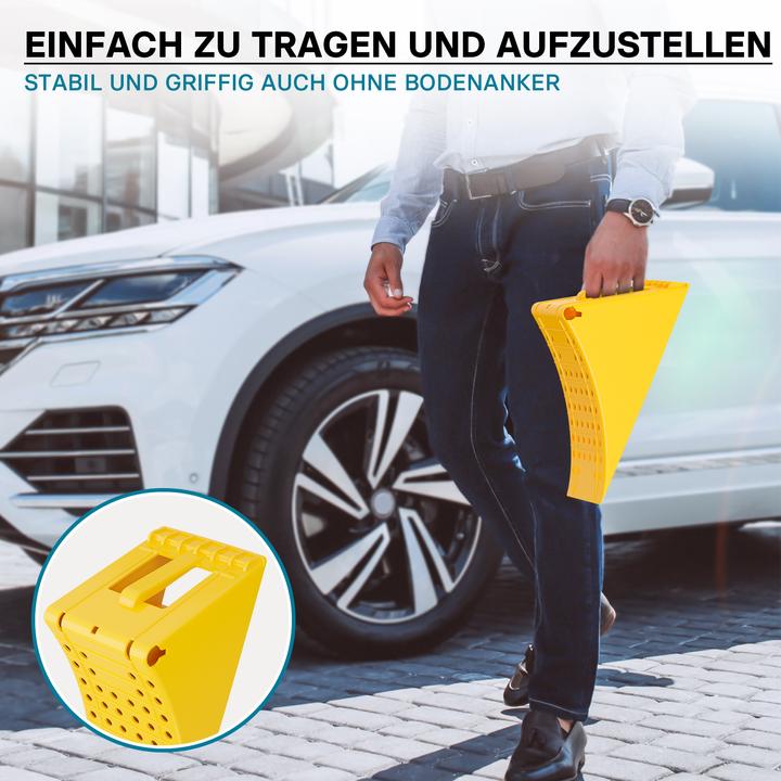 Produktbild Wiltec Unterlegkeile LKW 6,5t Bremskeil Anhänger Hemmschuhe Anhängerkeil