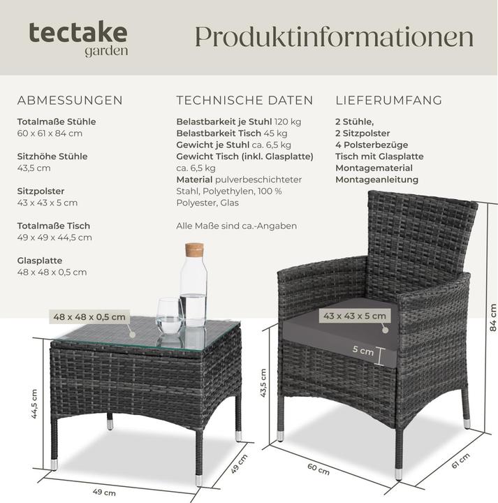 Produktbild tectake Luzern