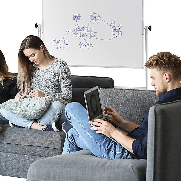 Image du produit Magnetoplan MAGNETOP. Tableau blanc mobile design CC 1241190lit 2200x1200mm (220 x 120 cm)