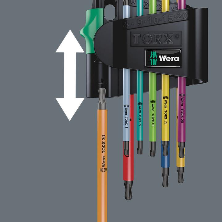 Actual product image Wera 967/9 TX BO Multicolour 1