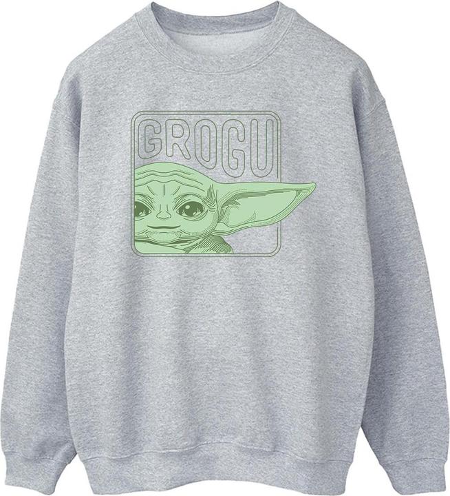 Star Wars The Mandalorian Grogu Box Sweatshirt (L)