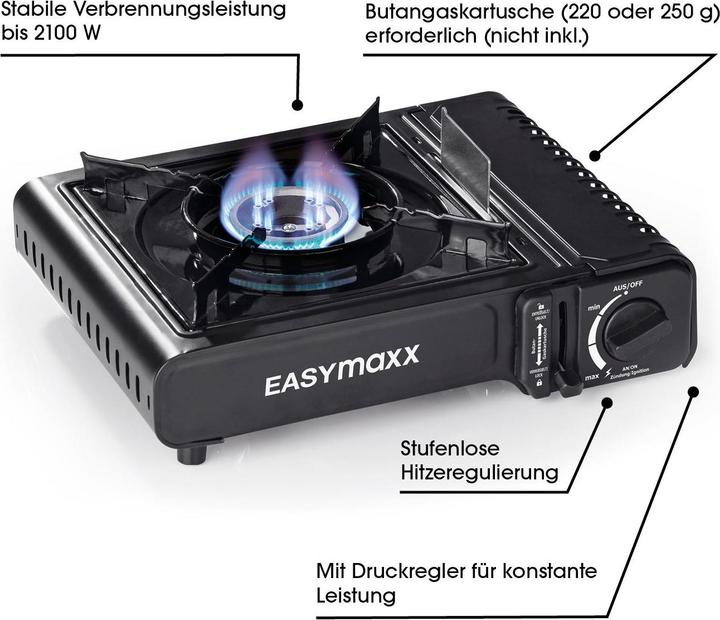 Actual product image Easymaxx Gaskocher inkl. Koffer