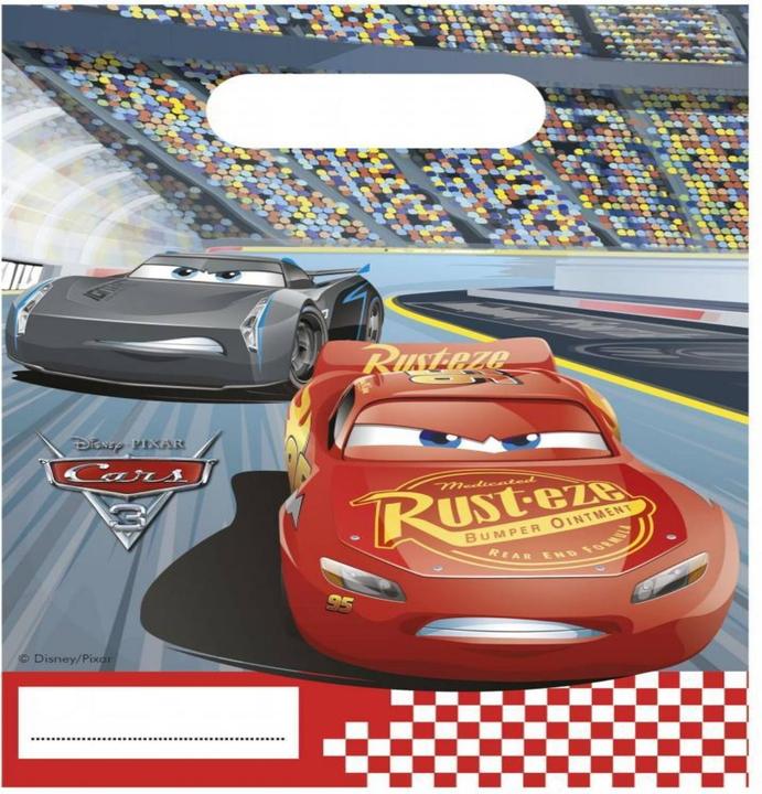 Produktbild Procos Geschenktüten Geburtstag Cars McQueen (Geschenktüte, 6 x)