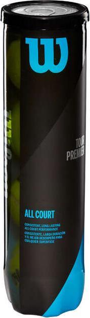 Produktbild Wilson Tour Premier All Ct 4 Ball Can